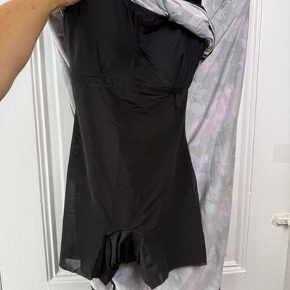 Popilush Maxi Dress Womens Medium Purple Floral Cocktail Built-in Support NWT - Picture 7 of 16